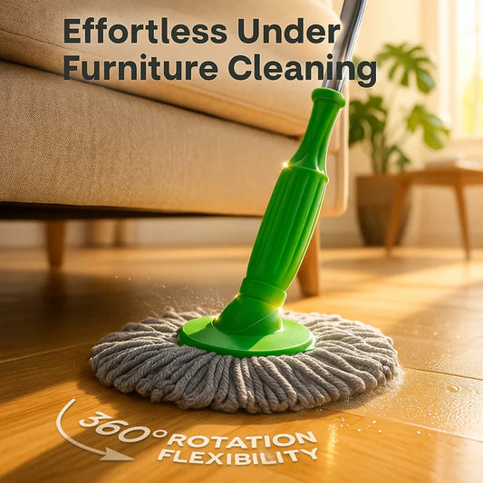 The 360° Self-Twisting Spin Mop